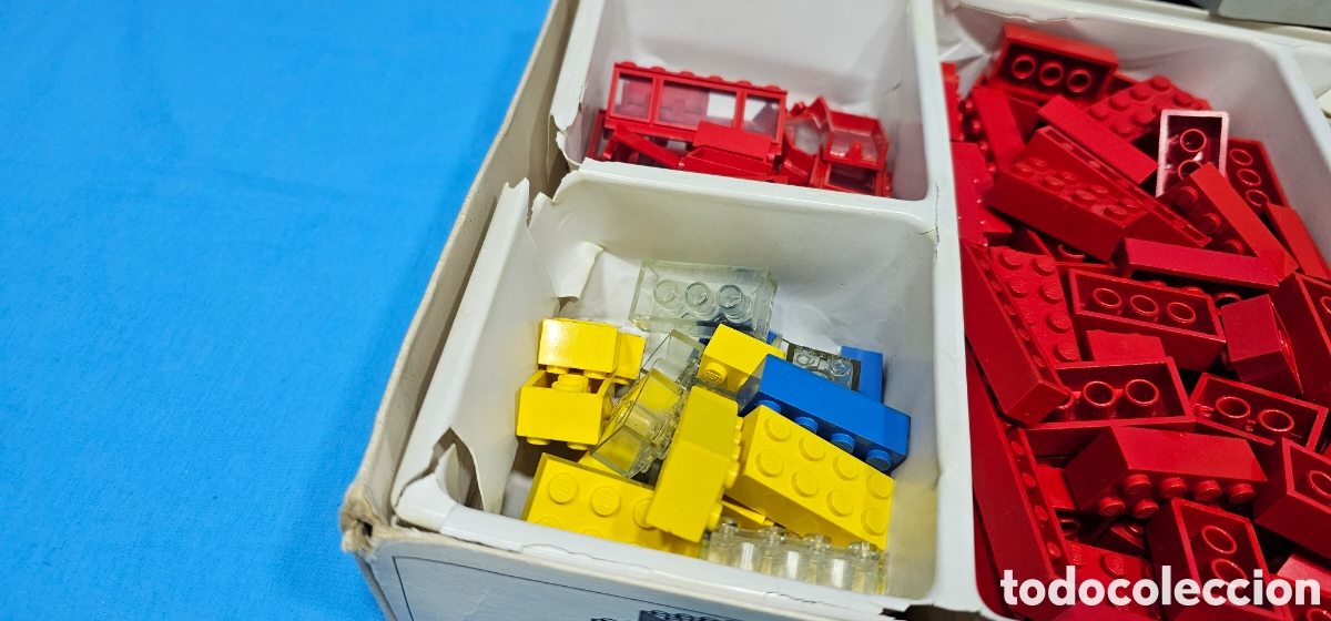 Juegos construcci&oacute;n - LEGO: CAJA LEGO SYSTEM 044 BASIC SET EN CAJA. DIFICIL , 1967 . PARECE COMPLETO. - Foto 2