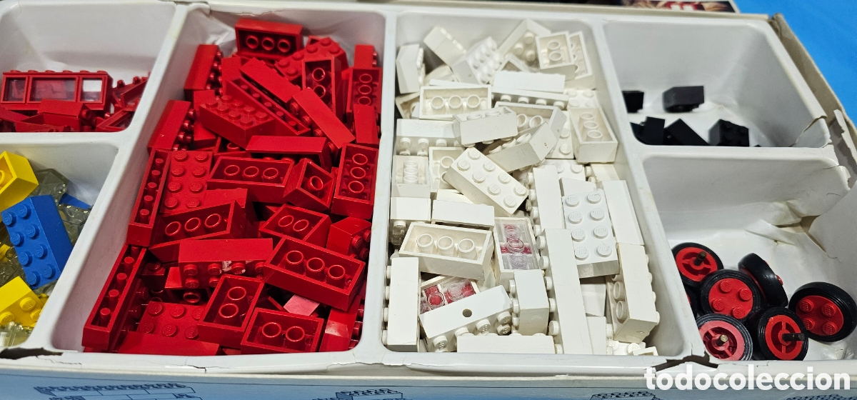 Juegos construcci&oacute;n - LEGO: CAJA LEGO SYSTEM 044 BASIC SET EN CAJA. DIFICIL , 1967 . PARECE COMPLETO. - Foto 6