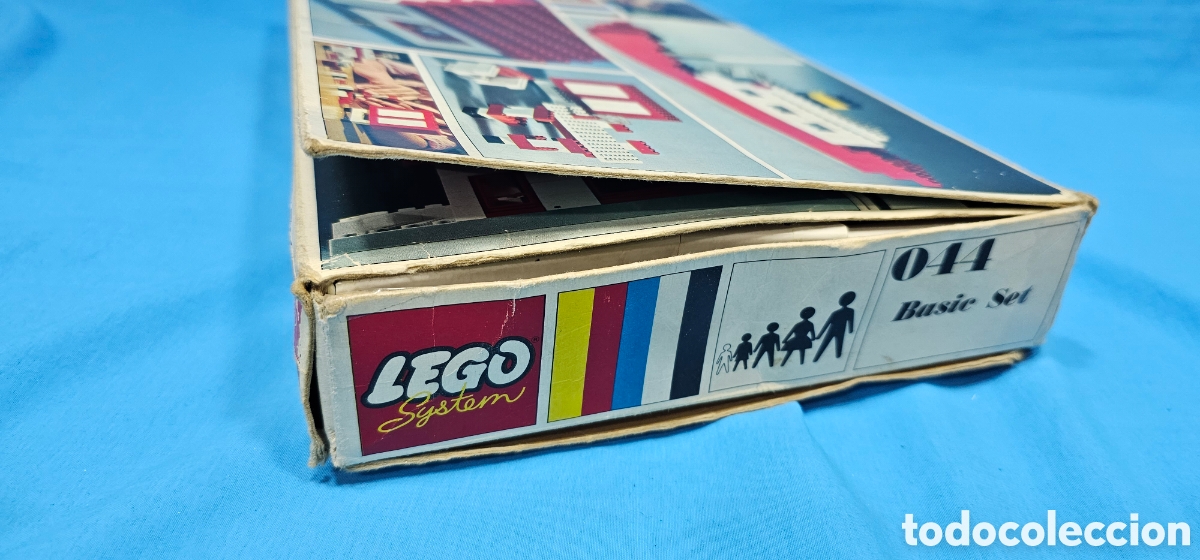 Juegos construcci&oacute;n - LEGO: CAJA LEGO SYSTEM 044 BASIC SET EN CAJA. DIFICIL , 1967 . PARECE COMPLETO. - Foto 9