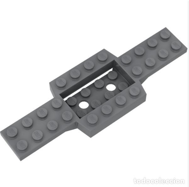 Jeux construction - LEGO: LEGO Ref 52036 Vehicle, Base 4 x 12 x 3/4 with 4 x 2 Recessed Center with Smooth Underside