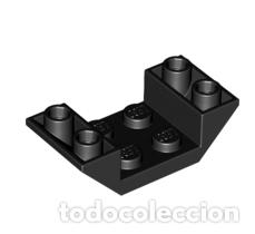 Jeux construction - LEGO: LEGO Ref 4871 Slope, Inverted 45 4 x 2 Double with 2 x 2 Cutout