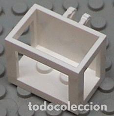 Jeux construction - LEGO: LEGO Ref 51858 Crane Bucket Lift Basket 2 x 3 x 2 with Locking Hinge Fingers