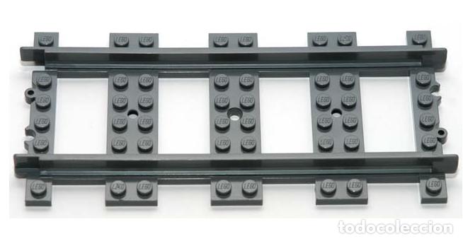 Jeux construction - LEGO: LEGO Ref 53401 TRACK PLASTIC (RC TRAINS) STRAIGHT