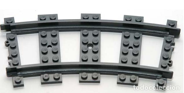 Jeux construction - LEGO: LEGO Ref 53400 TRAIN, TRACK PLASTIC (RC TRAINS) CURVE