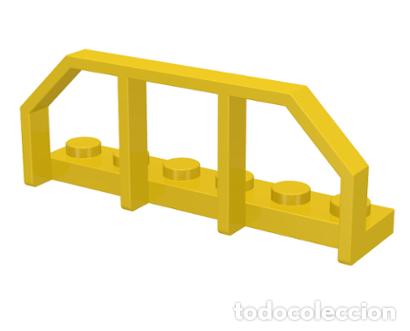 Juegos construcci&oacute;n - LEGO: LEGO REF 6583 PLATE, MODIFIED 1 X 6 WITH TRAIN WAGON END - Foto 1
