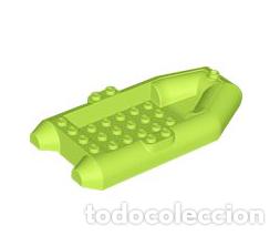 Construction games - LEGO: LEGO REF Part 78611 Boat, Rubber Raft 12 x 6 x 2