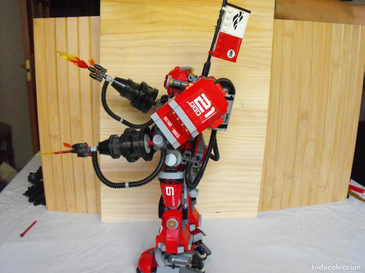 Juegos construcci&oacute;n - LEGO: LEGO. NINJANGO. Robot del fuego. Ref. 70615. - Foto 5