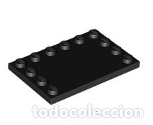 Juegos construcci&oacute;n - LEGO: LEGO REF 6180 Tile, Modified 4 x 6 with Studs on Edges - Foto 1