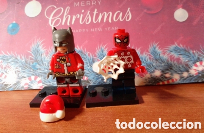 Juegos construcci&oacute;n - LEGO: Batman y Spiederman navidad - Foto 2