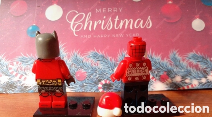 Juegos construcci&oacute;n - LEGO: Batman y Spiederman navidad - Foto 1