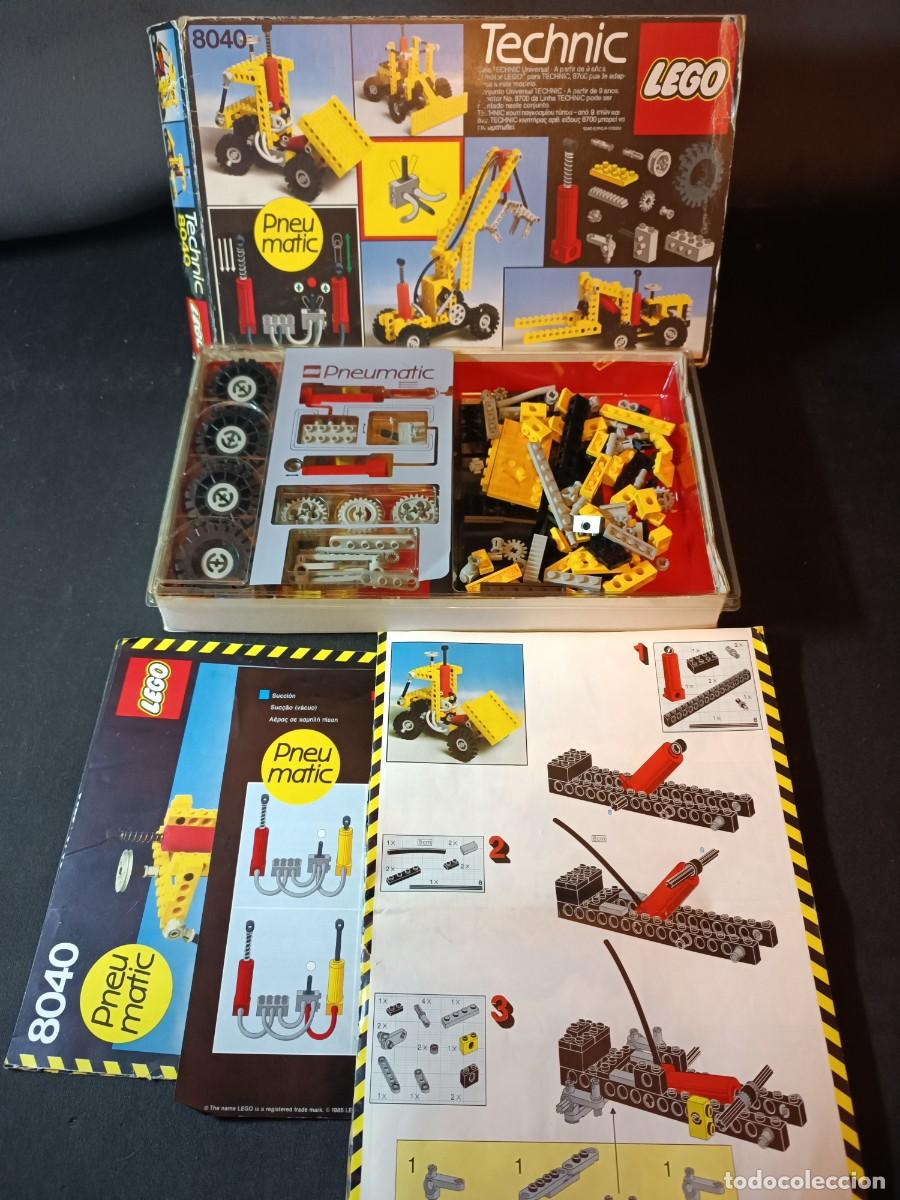Juegos construcci&oacute;n - LEGO: Lego Technic de 1984 completo - Foto 3