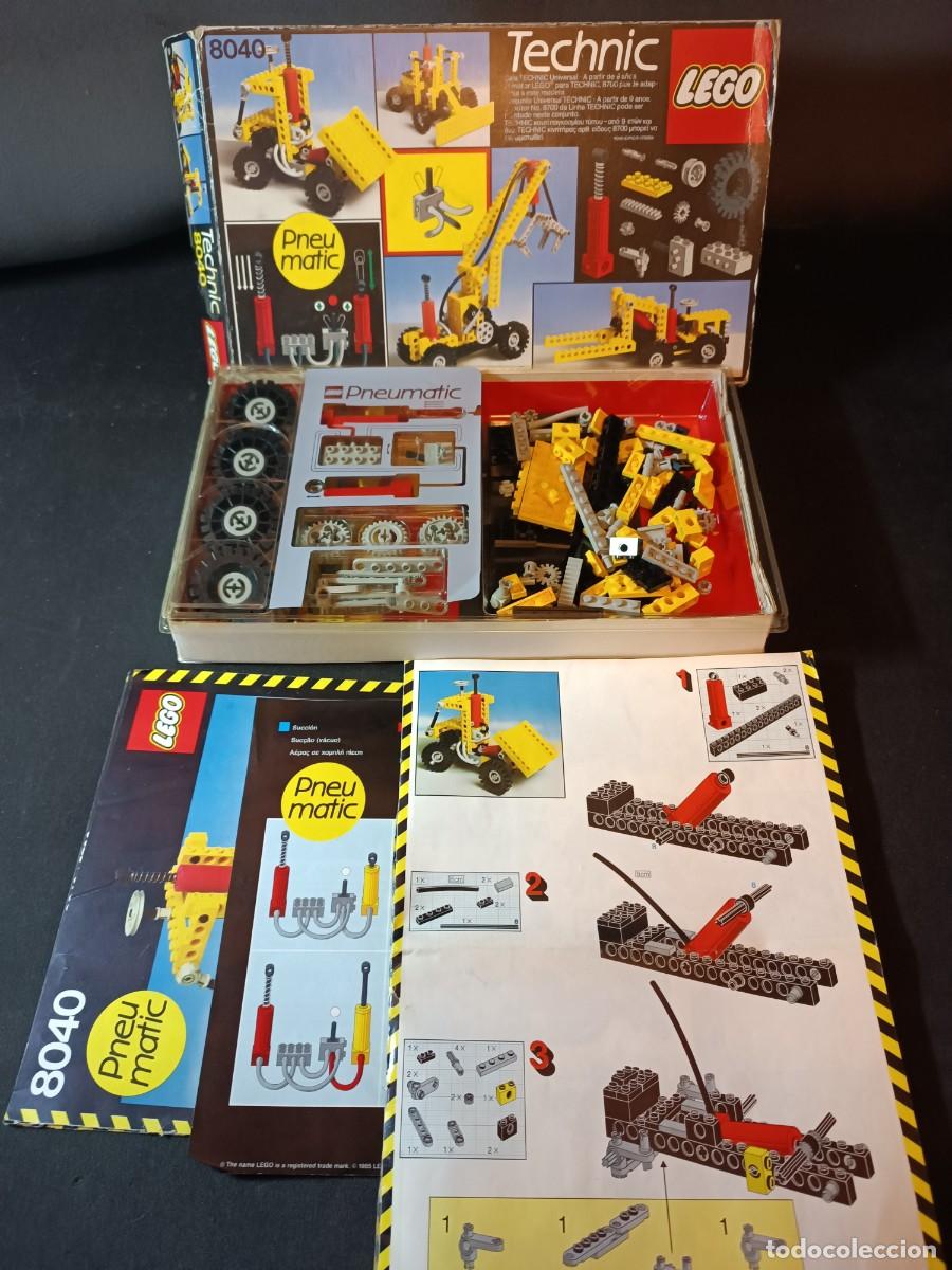 Juegos construcci&oacute;n - LEGO: Lego Technic de 1984 completo - Foto 6
