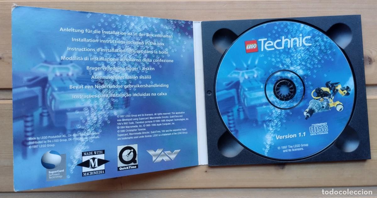 Juegos construcci&oacute;n - LEGO: CD- ROM Lego Technic. 1997 - Foto 3