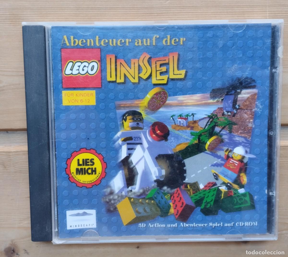 Juegos construcci&oacute;n - LEGO: CD- ROM Lego La Isla. Versi&oacute;n Alemania. - Foto 1