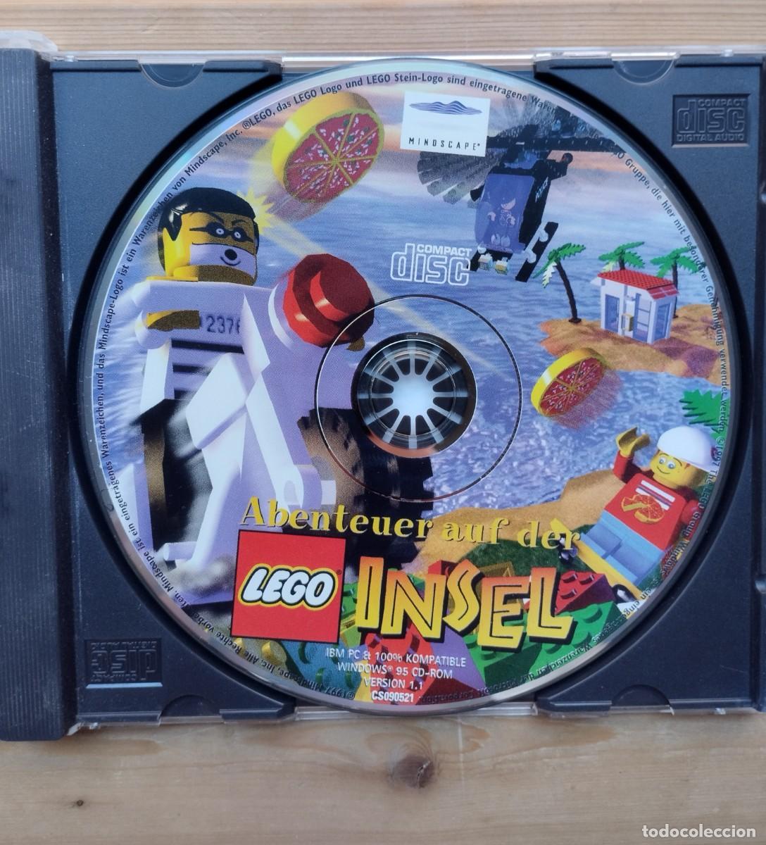 Juegos construcci&oacute;n - LEGO: CD- ROM Lego La Isla. Versi&oacute;n Alemania. - Foto 4
