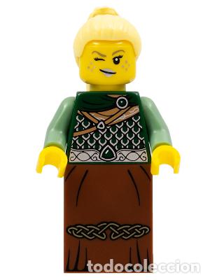 Minifigura Lego Warrior con Scale Mail, Female de Lego Minifigures