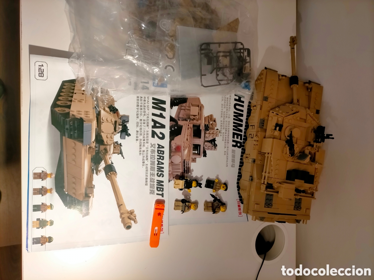 Juegos construcci&oacute;n - LEGO: TANQUE M1A2 ABRAMS COMPATIBLE CON LEGO - Foto 9