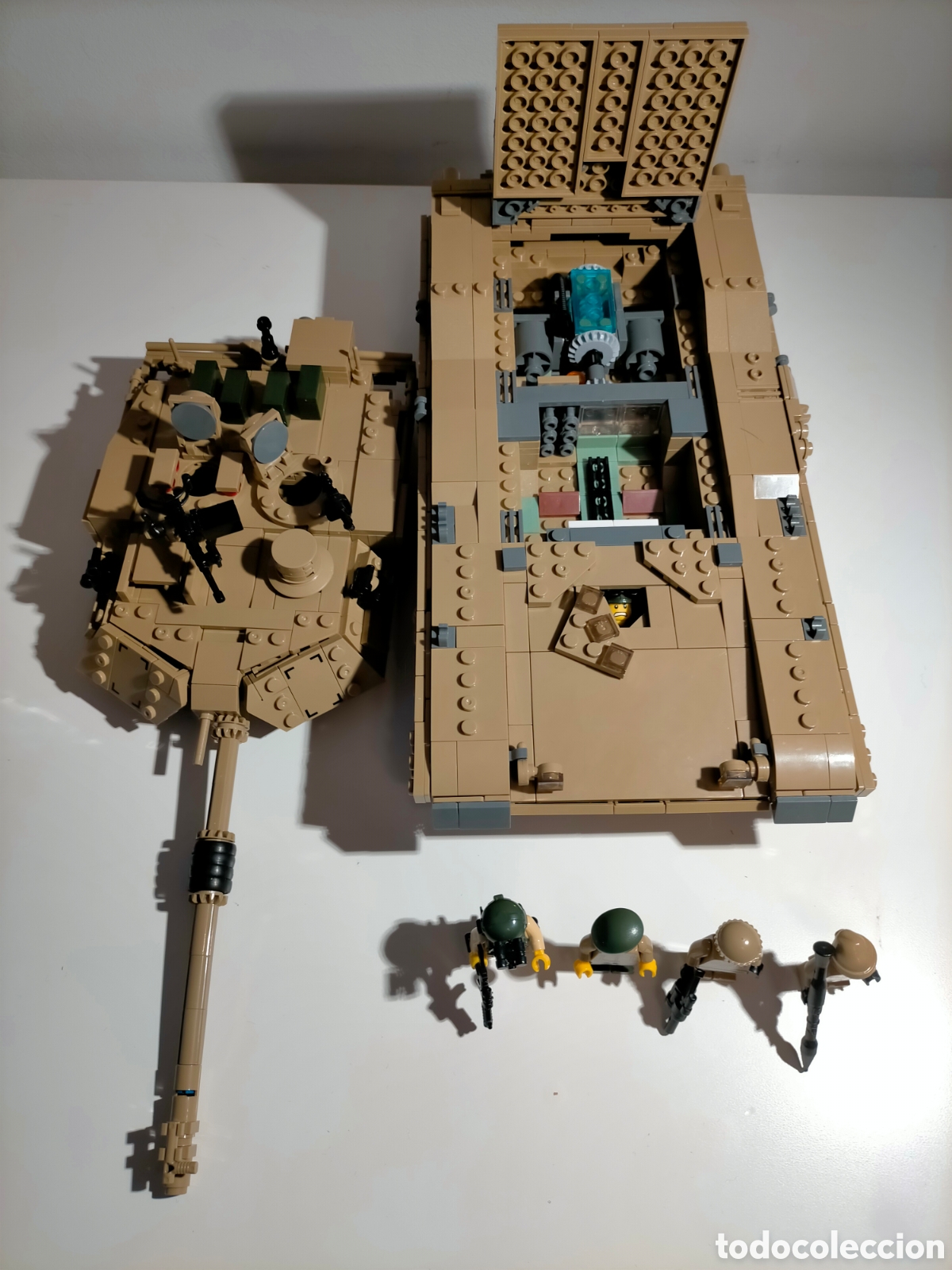 Juegos construcci&oacute;n - LEGO: TANQUE M1A2 ABRAMS COMPATIBLE CON LEGO - Foto 3