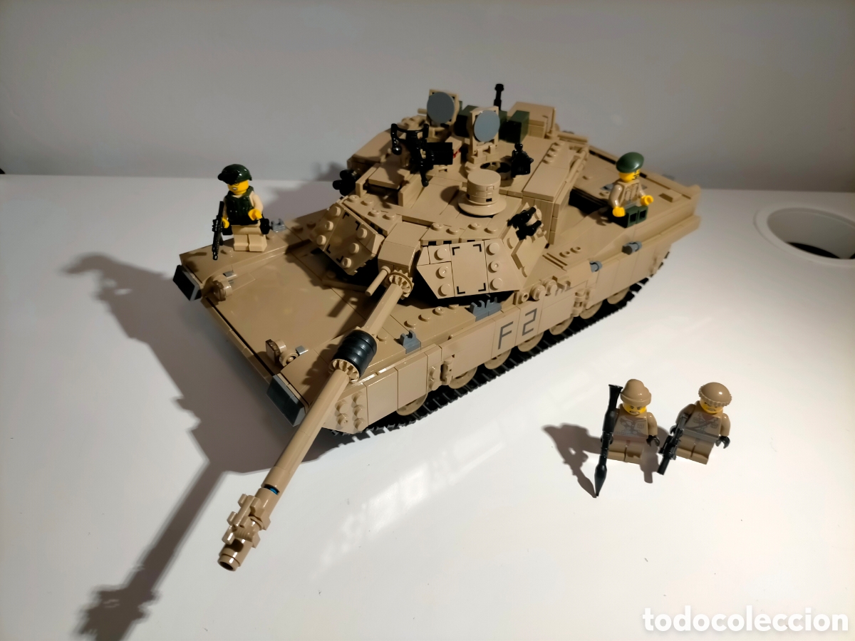 Juegos construcci&oacute;n - LEGO: TANQUE M1A2 ABRAMS COMPATIBLE CON LEGO - Foto 7