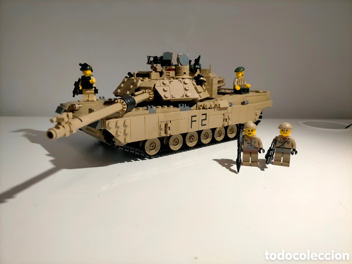 Juegos construcci&oacute;n - LEGO: TANQUE M1A2 ABRAMS COMPATIBLE CON LEGO - Foto 8