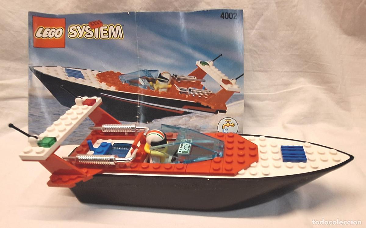 Juegos construcci&oacute;n - LEGO: Lego Lancha r&aacute;pida Competicion Ref. 4002 con manual - Foto 2
