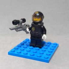 Juegos construcción - Lego: SUPER SECRET POLICE MINIFIGURA ORIGINAL DE LEGO