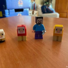 Juegos construcción - Lego: LEGO FIGURAS MINECRAFT (3 OVEJAS Y STEVE) (D)