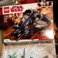 Juegos construcción - Lego: LEGO STAR WARS 75199.GENERAL GRIEVOUS COMBAT SPEEDER DEALED.COMPLETO