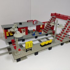 Juegos construcción - Lego: LEGO 7822 1980 RAILWAY STATION ESTACION TREN