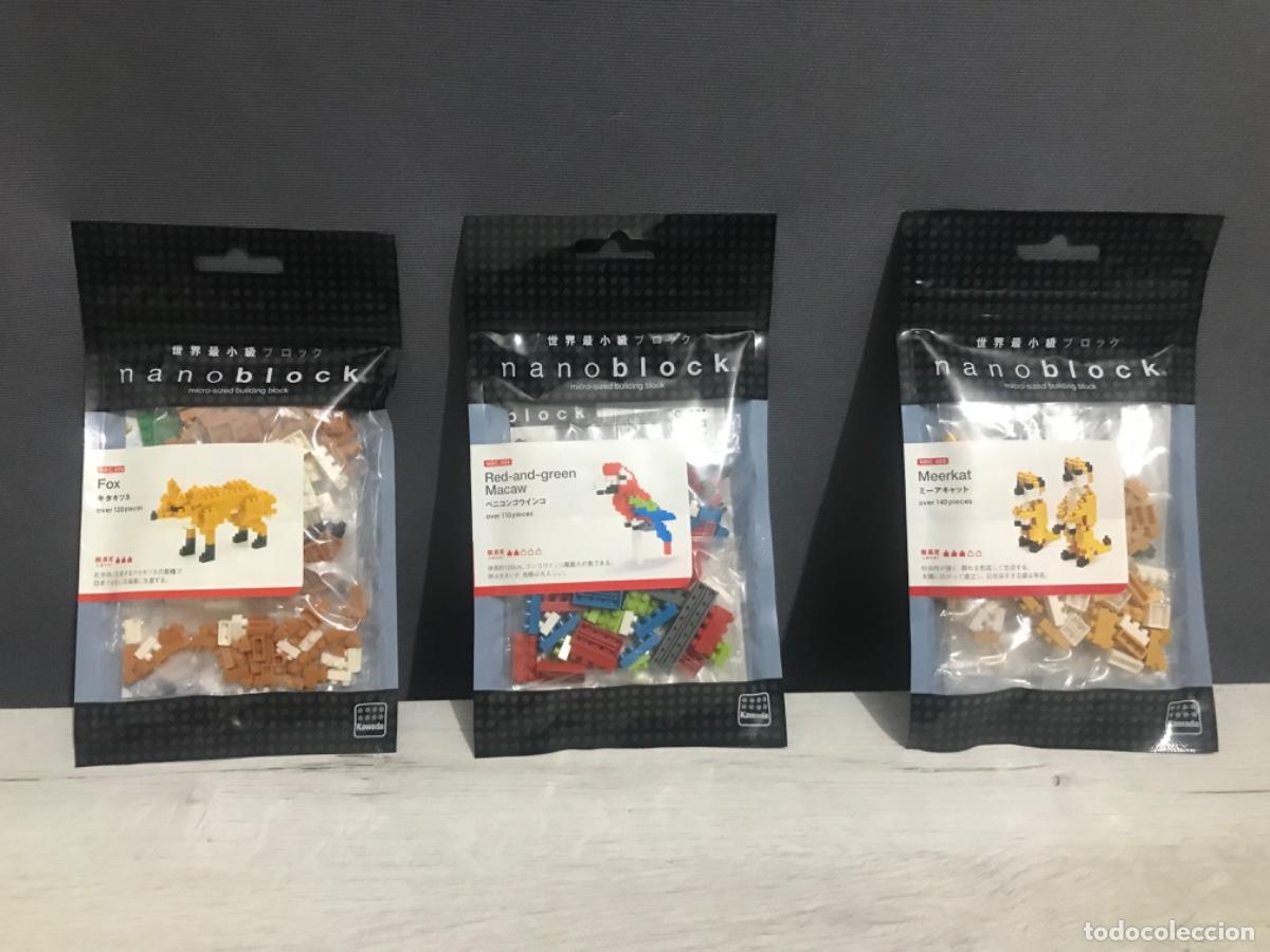 Juegos construcci&oacute;n - LEGO: Lote 3 bl&iacute;ster nanoblock - Foto 1