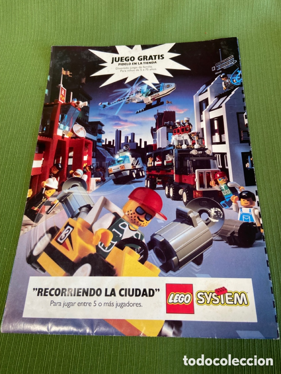 Juegos construcci&oacute;n - Lego: Curioso juego de mesa LEGO System. Recorriendo la ciudad