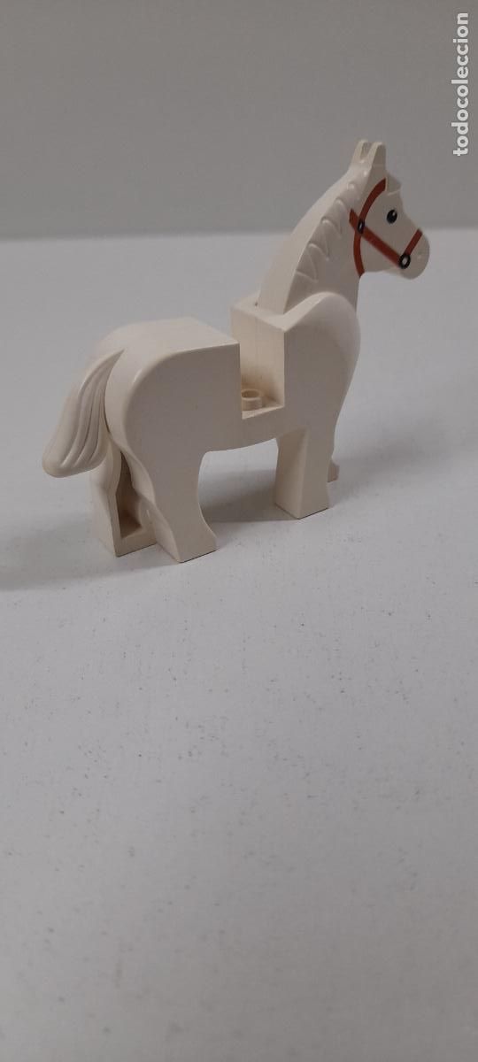 Juegos construcci&oacute;n - LEGO: ANTIGUO CABALLO DE LEGO . ORIGINAL DE EPOCA - Foto 4