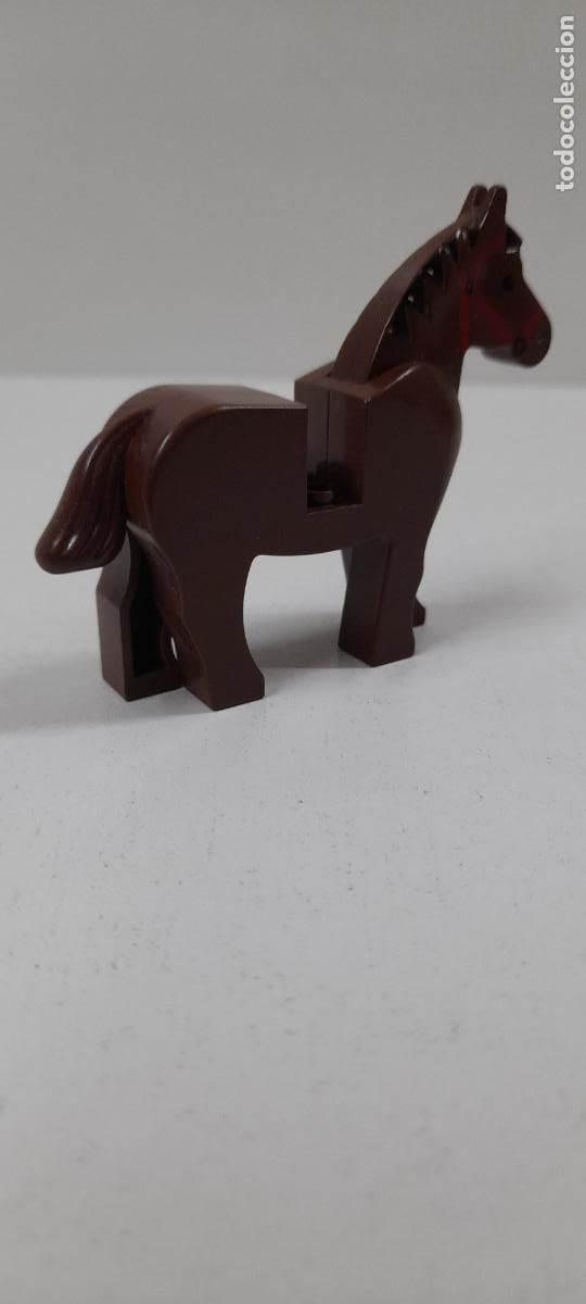 Juegos construcci&oacute;n - LEGO: ANTIGUO CABALLO DE LEGO . ORIGINAL DE EPOCA - Foto 4