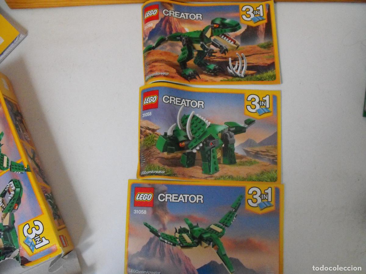 Juegos construcci&oacute;n - LEGO: LEGO. Creator. Dinosaurios. En caja sin estrenar. Ref. 31058. - Foto 3