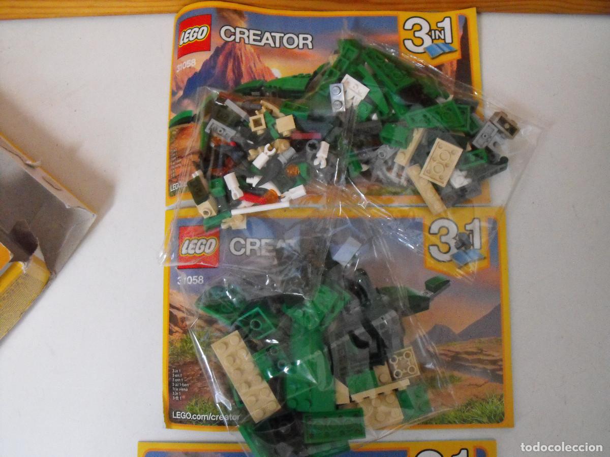 Juegos construcci&oacute;n - LEGO: LEGO. Creator. Dinosaurios. En caja sin estrenar. Ref. 31058. - Foto 4
