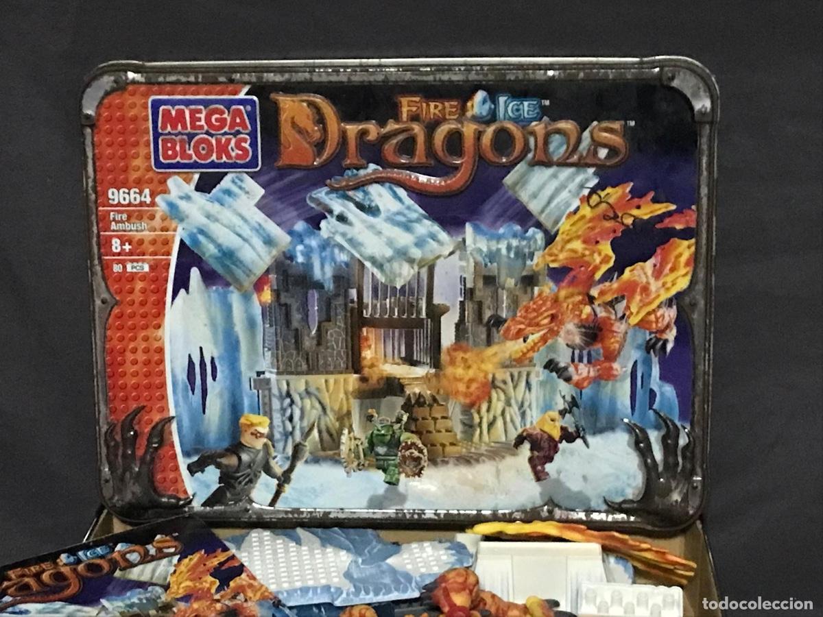 Juegos construcci&oacute;n - LEGO: Mega bloks dragons fire ice - Foto 1