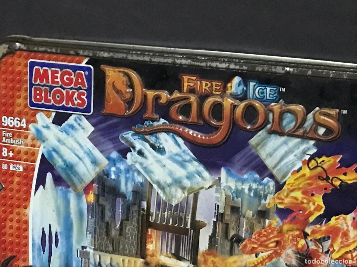 Juegos construcci&oacute;n - LEGO: Mega bloks dragons fire ice - Foto 2