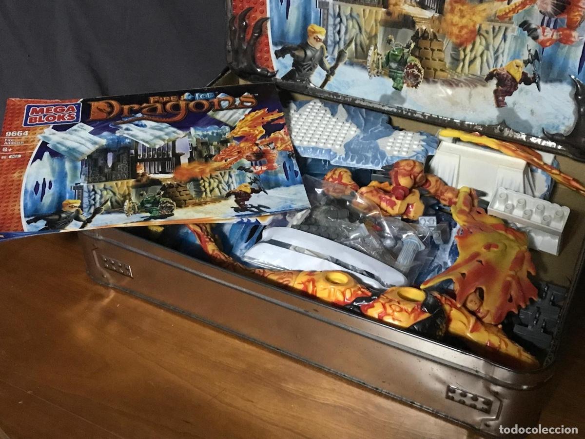 Juegos construcci&oacute;n - LEGO: Mega bloks dragons fire ice - Foto 10