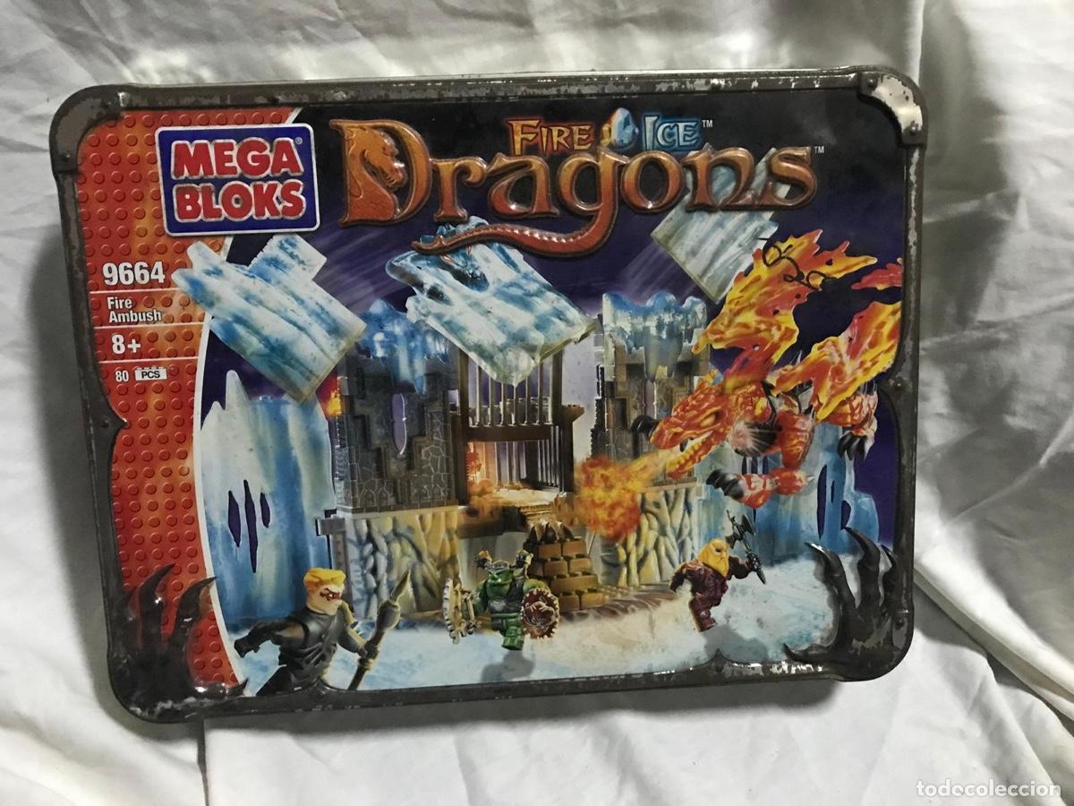 Juegos construcci&oacute;n - LEGO: Mega bloks dragons fire ice - Foto 13