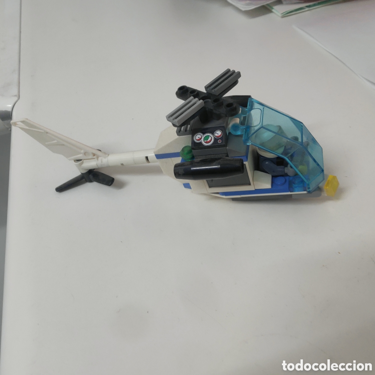 Juegos construcci&oacute;n - LEGO: HELICOPTERO LEGO. COMPLETO. - Foto 4