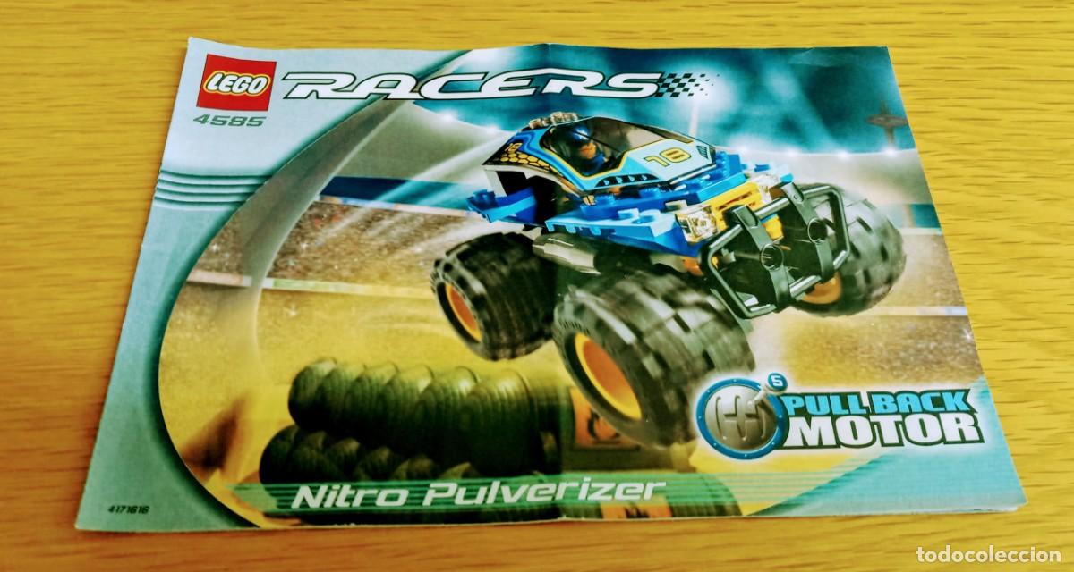 Juegos construcci&oacute;n - LEGO: LEGO RACERS 4585 NITRO PULVERIZER CON MOTOR PULL BACK - Foto 2