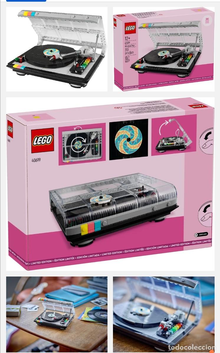 Juegos construcci&oacute;n - LEGO: Tocadiscos Retro LEGO (40699) GWP - Foto 1