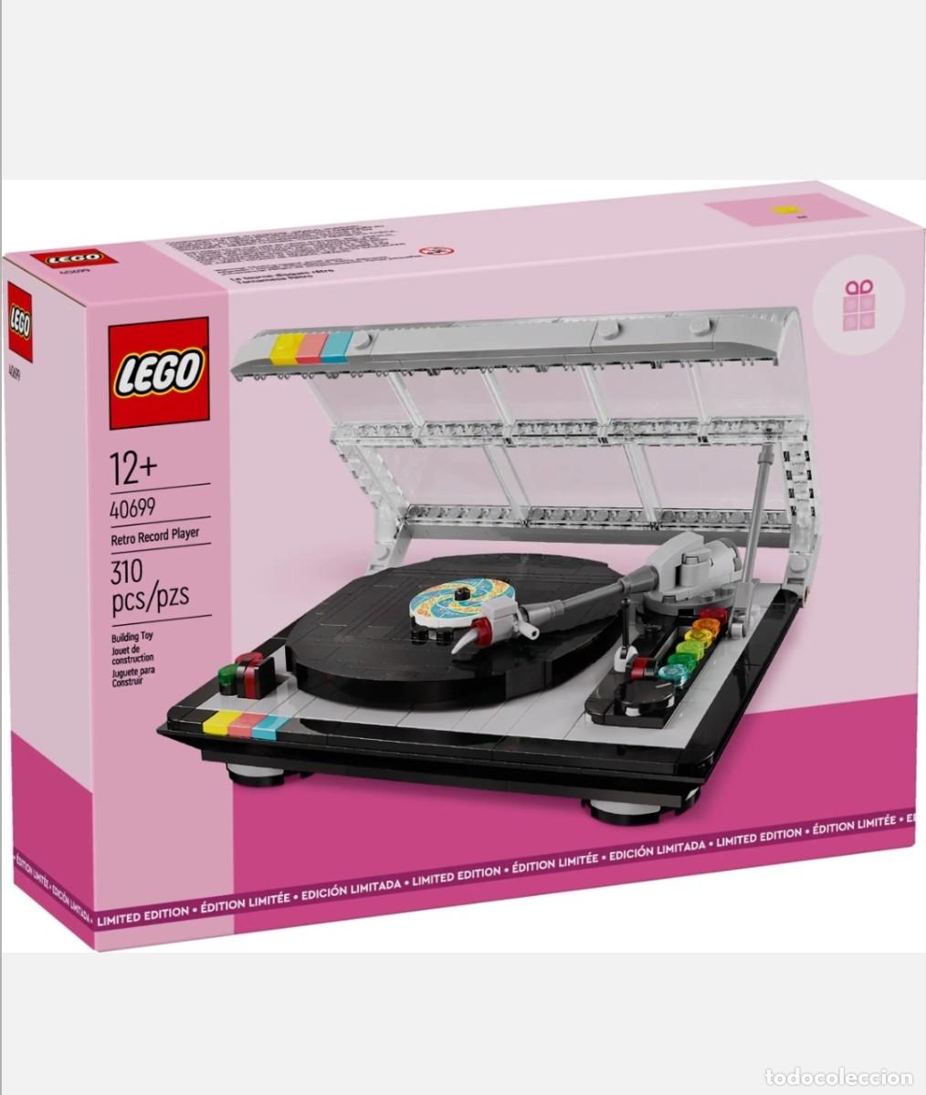 Juegos construcci&oacute;n - LEGO: Tocadiscos Retro LEGO (40699) GWP - Foto 3
