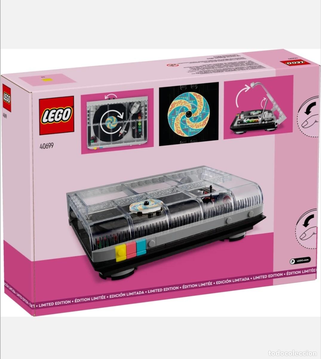 Juegos construcci&oacute;n - LEGO: Tocadiscos Retro LEGO (40699) GWP - Foto 4