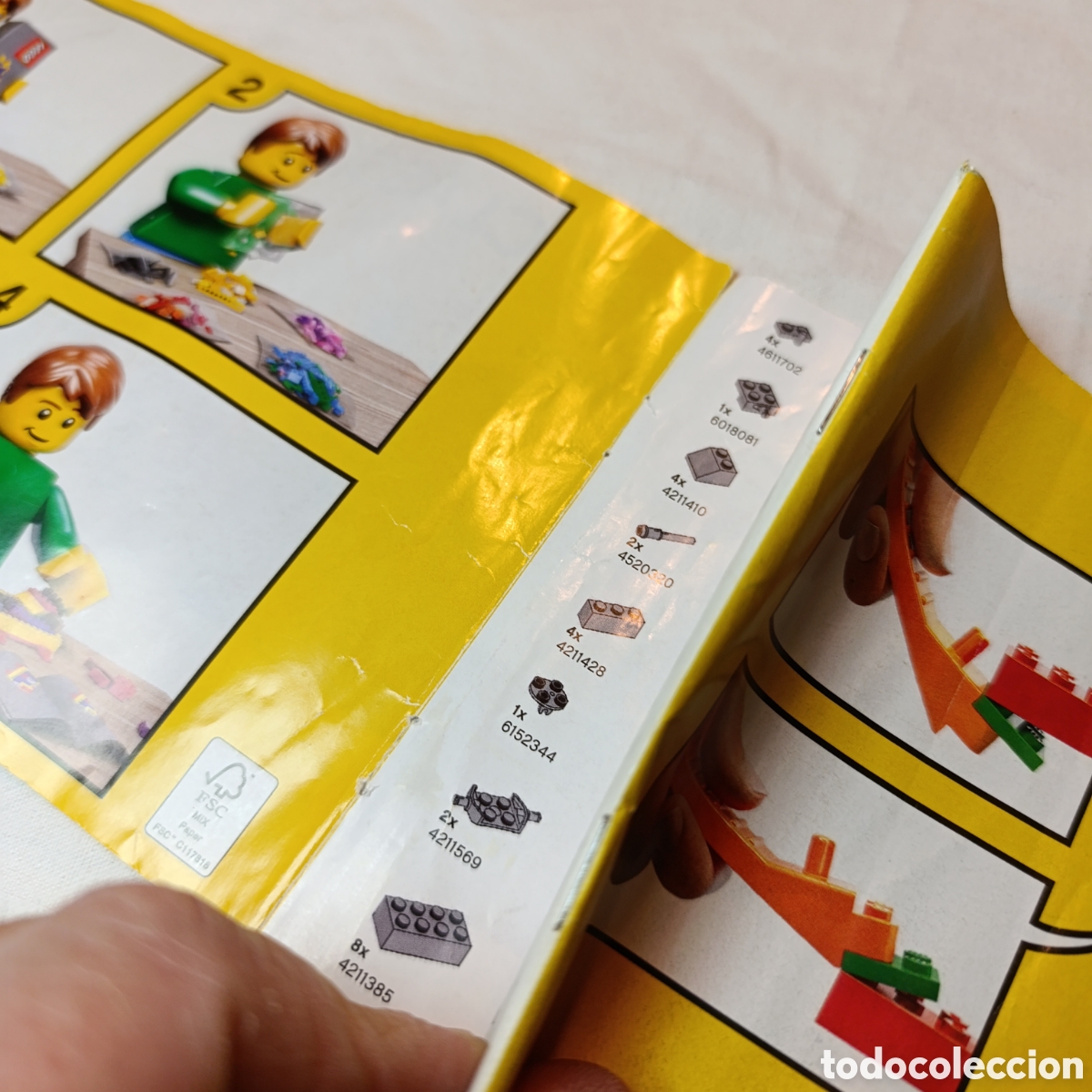 Juegos construcci&oacute;n - LEGO: LEGO CLASSIC 11005, MANUAL - Foto 6