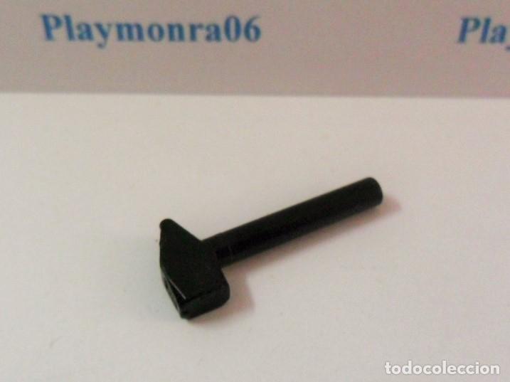 Juegos construcci&oacute;n - LEGO: LEGO C059 COMPLEMENTO OBRAS HERRAMIENTA MARTILLO NEGRO - Foto 1