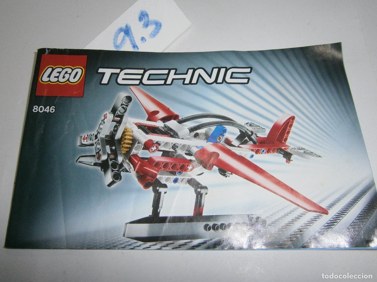 Juegos construcci&oacute;n - LEGO: MANUAL LEGO TECHNIC REF. 8046 - Foto 1