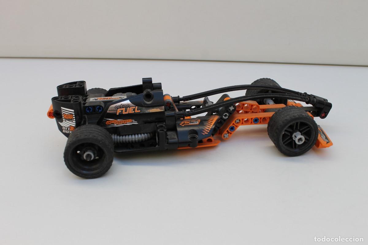 Juegos construcci&oacute;n - LEGO: LEGO TECHNIC, BLACK CHAMPION PULL BACK DRAG RACER 42026 - Foto 2