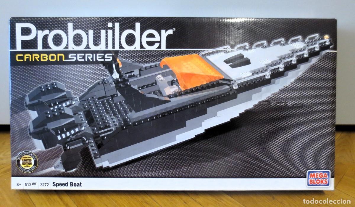 Juegos construcci&oacute;n - LEGO: MEGA BLOKS MEGABLOKS PROBUILDER 3272. LANCHA RAPIDA - Foto 1