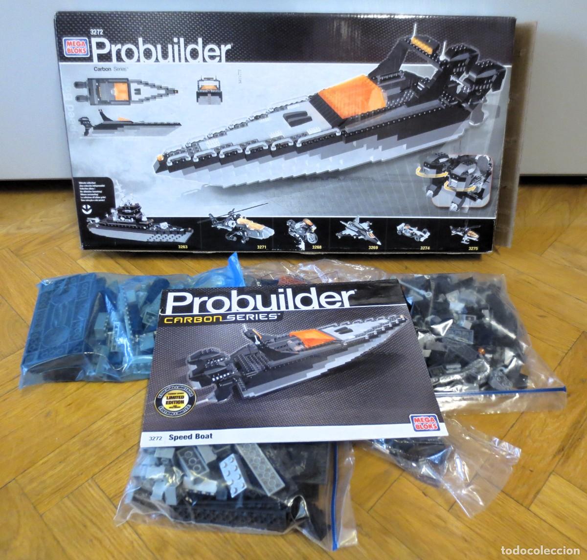 Juegos construcci&oacute;n - LEGO: MEGA BLOKS MEGABLOKS PROBUILDER 3272. LANCHA RAPIDA - Foto 2